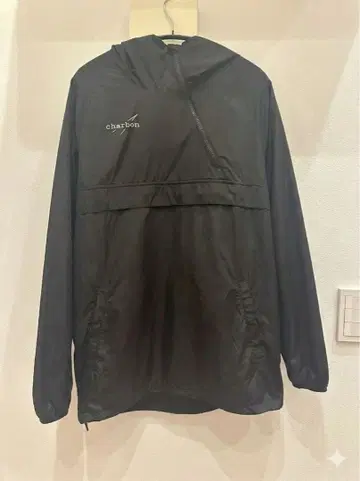 charbon LIMONTA 나일론 자켓 블랙