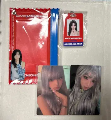 babymonster 아현 캡슐 토이 2종 세트