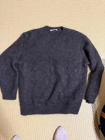 AURALEE BRUSHED SUPERKID MOHAIR KNIT 3