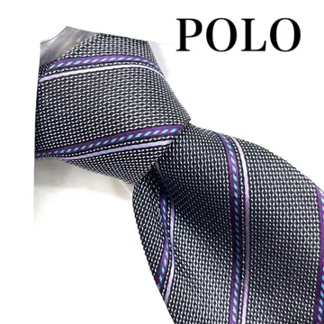 [ 새상품급 ] POLO 스트라이프 넥타이 남성용 한정판 수트 비즈니스