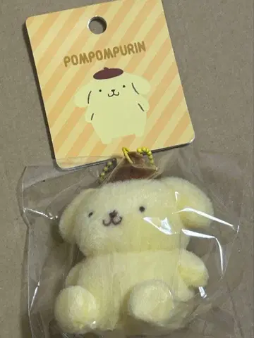 새상품 산리오 스탠다드 플로키 마스코트 홀더 폼폼푸딩