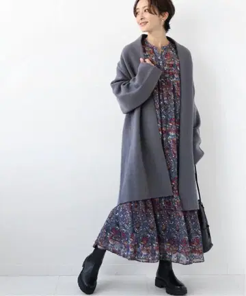 JOURNAL STANDARD relume 부클레얀 롱 가디건