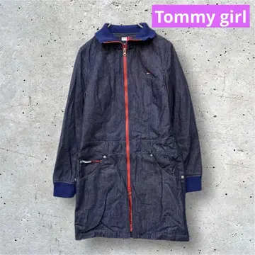 [ 새상품급 ] Tommy girl 토미걸 데님 코트 롱 자켓