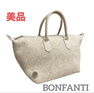 새상품급 이탈리아제 BONFANTI 본판티 울 핸드백 토트
