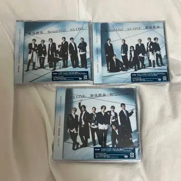 쟈니즈 WEST 절체절명 Beautiful ASONE 3 형태 세트