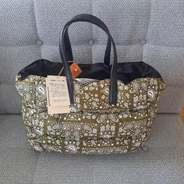 유나이티드 애로우즈 Liberty Bell 충전솜 토트백 리버티 패턴