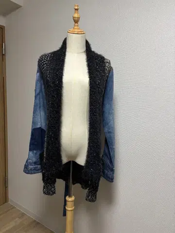 새상품급 Desigual 믹스 가디건