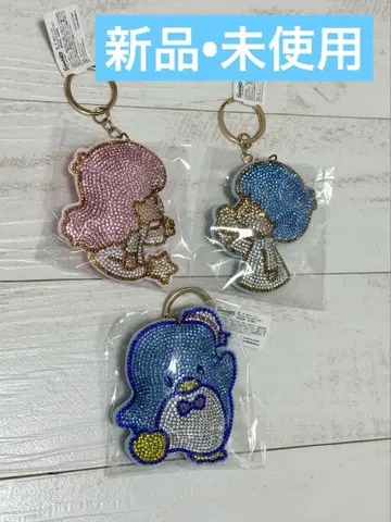 산리오 키키라라 턱시도샘 반짝반짝 키링 마스코트