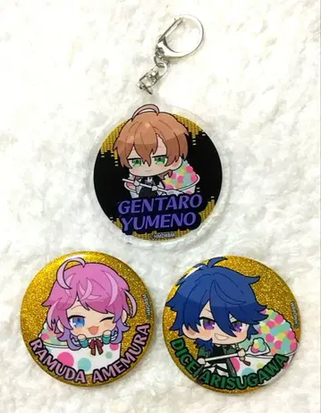 히프노시스 마이크 조이폴리스 콜라보 캔뱃지 & 아크링 키링 시부야