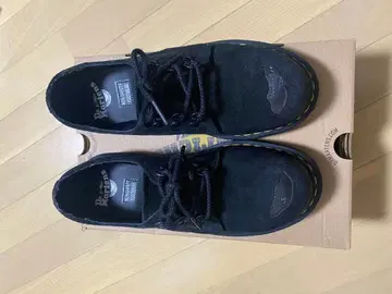 1461 ST 블랙 헤어리 스웨이드