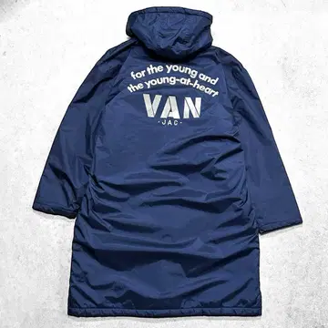 레어 90s VAN JACKET 밴 재킷 보아 안감 벤치 코트 M