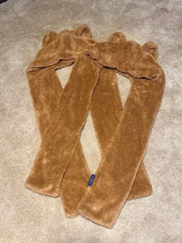 더피 후드 부착 머플러 디즈니 세트 판매