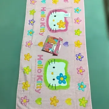 산리오 레트로 키티 타월