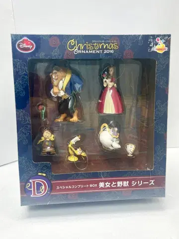 [디즈니] 미녀와 야수 크리스마스 오너먼트 복권 [미사용 새상품]