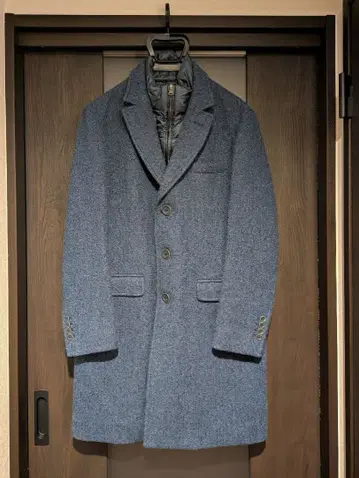 Herno 울 코트 파랑