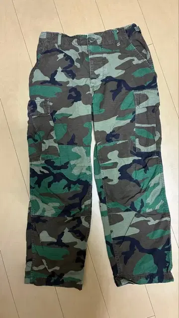 카모플라쥬 카고 팬츠