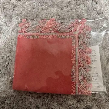 치카자와 레이스 마리에 르 카세트 콜라보 타월 손수건