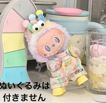 라부부 labubu 파스텔 의류 신발 세트 아웃핏 옷 갈아입기