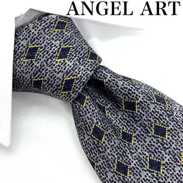 [ 새상품급 ] ANGELART 다이아 넥타이 한정판 빈티지 수트