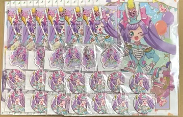 프리파라 마루쿠지 마나카 라라 아크릴 키링 캔뱃지 브로마이드