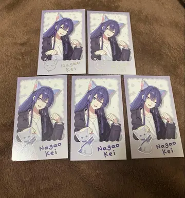 니지산지 와니냑 days 나가오 케이 폴라로이드 카드