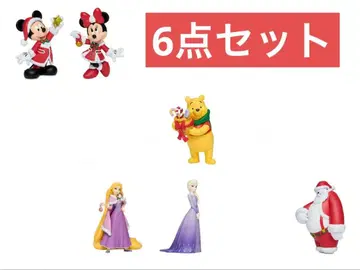 디즈니 happy 복권 크리스마스 오너먼트 6세트