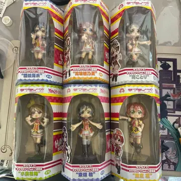 러브 라이브! 캐릭터 큐트 feat. 야쿠모 켄고 6체 세트