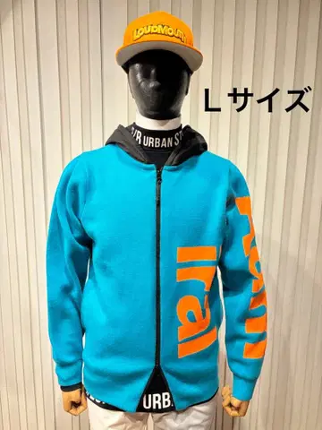 파란색 플리스 자켓 집업 자켓 골프웨어 어드미럴