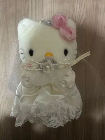 헬로키티 봉제 인형 산리오 웨딩