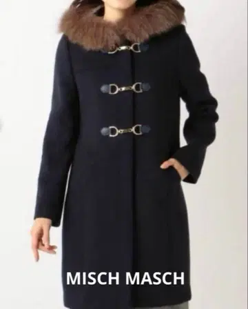 MISCH MASCH 미슈마슈 더플 코트 네이비