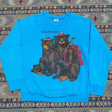 90s USA제 FRUIT OF THE LOOM 맨투맨 굿 프린트 S