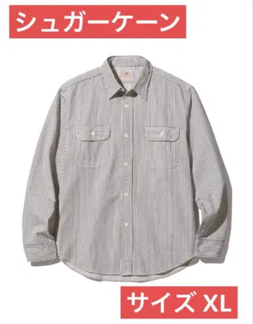 슈가케인 워크 셔츠 히코리 SC27853