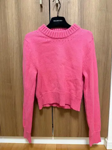 Alexander McQueen 핑크 니트