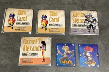 F F9 25주년 기념 콜라보 카페 (이후) 특전 코스터 이벤트 특전