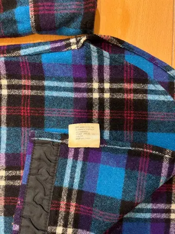 Pendleton 펜들턴 울 체크 무늬 셔츠 M