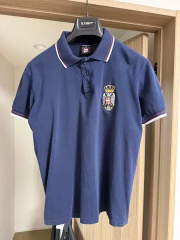 [ 오사카 간사이 만박 ] 세르비아관 스태프용 피케 셔츠