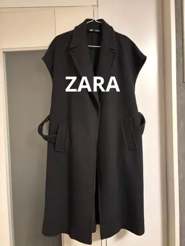 ZARA 가운 코트 슬리브리스 코트 베스트 코트