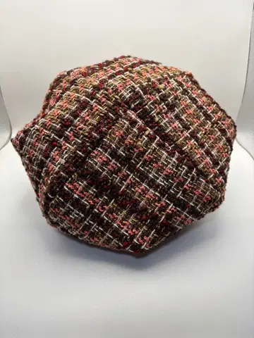 핸드메이드 트위드 베레모