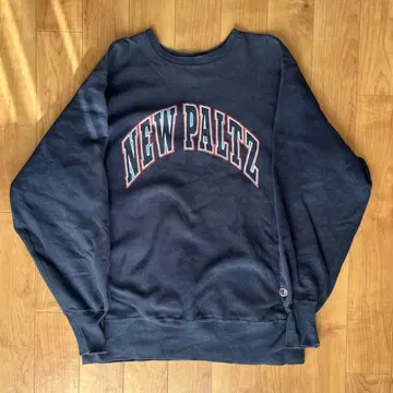 90s 챔피언 리버스 위브 네이비 페이드