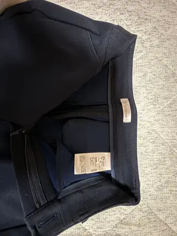 비쓰리 네이비 슬림핏 팬츠 미사용 28호 58~60cm