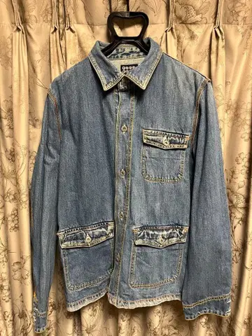 TAKEO KIKUCHI 다케오 키쿠치 데님 자켓 셔츠 G 자켓