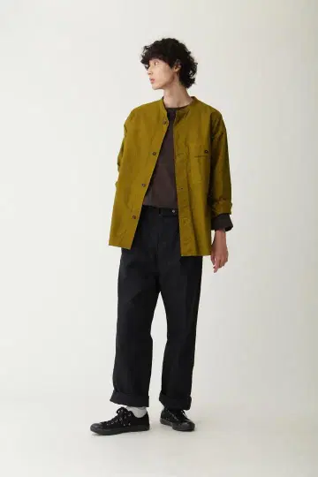 [ MHL. ] SOFT HOPSACK/21AW/긴팔 셔츠