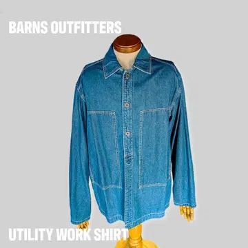 BARNS OUTFITTERS 유틸리티 워크 셔츠