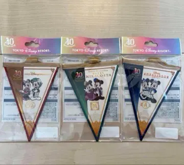 [ 미개봉 새상품 ] 도쿄 디즈니 리조트 40주년 호텔 가랜드 세트
