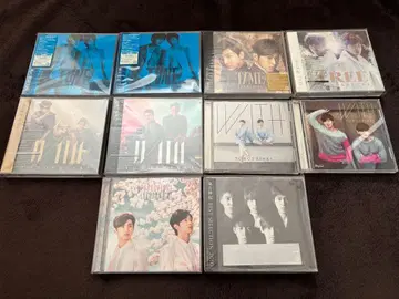 동방신기 초회반 비기판 앨범 9장 싱글 1장 세트 덤 포함