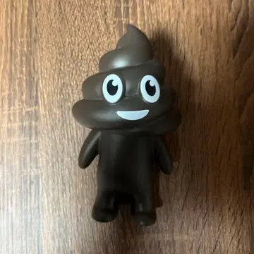 똥 모양 피규어 블랙