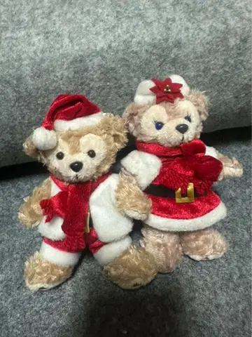 더피 셰리메이 봉제 인형 스트랩 2010년 크리스마스