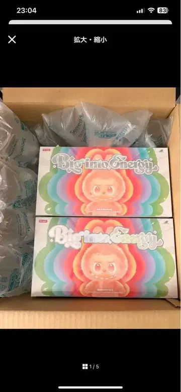 Big in Energy 봉제 인형 2개 세트