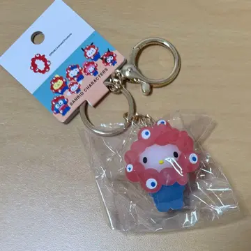 키티 미야쿠미야쿠 클리어 컬러 키링