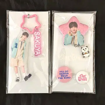 NCT WISH 사쿠야 캔뱃지 세트 아크릴 키링 세트